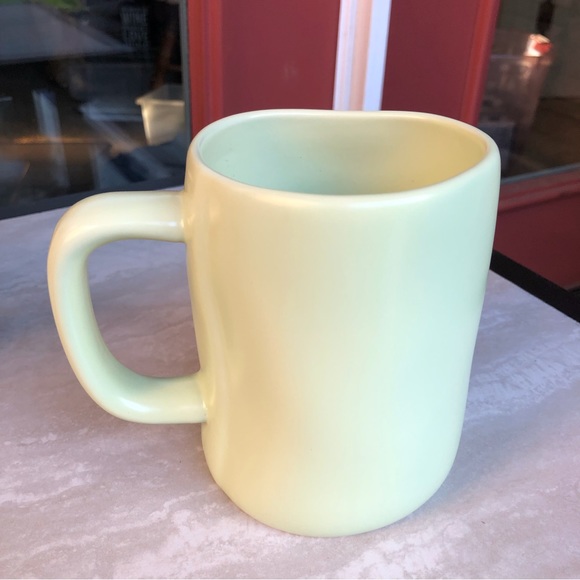 Rae Dunn egg shell green “Be In The Moment” Coffee Mug New - Picture 4 of 6